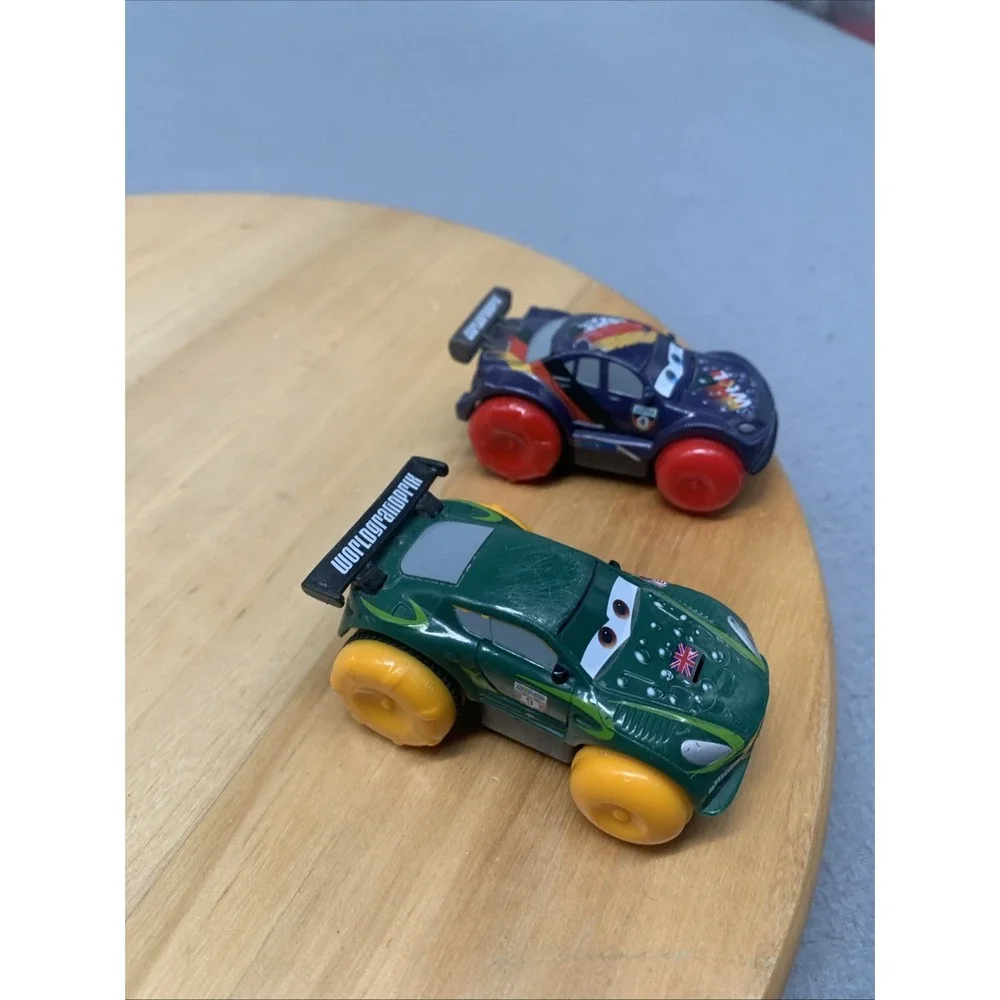 Disney Pixar Cars Hydro Wheels Lot~ Max Schnell & Nigel Gearsley Race On Water